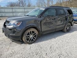 Ford Explorer salvage cars for sale: 2018 Ford Explorer Sport