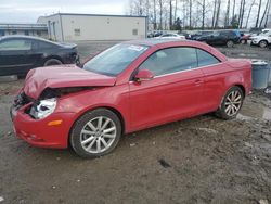 Salvage cars for sale from Copart Arlington, WA: 2007 Volkswagen EOS 2.0T Luxury