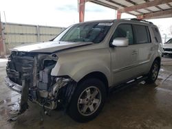 Salvage cars for sale at Homestead, FL auction: 2010 Honda Pilot Touring