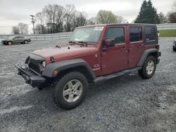 Jeep Wrangler salvage cars for sale: 2009 Jeep Wrangler Unlimited X