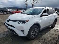 Salvage cars for sale from Copart San Martin, CA: 2017 Toyota Rav4 HV LE