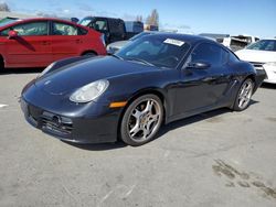 Salvage cars for sale at Hayward, CA auction: 2007 Porsche Cayman S