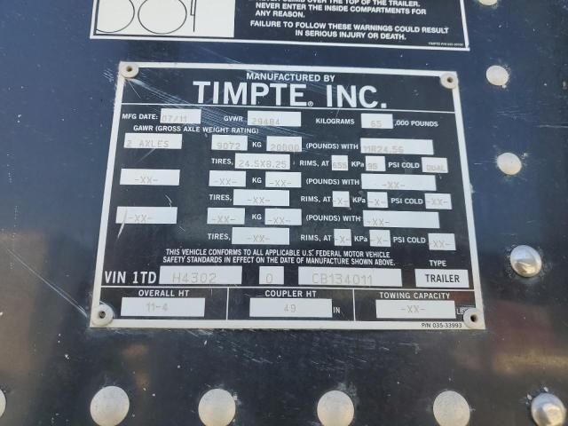 2012 Timpte Hopper