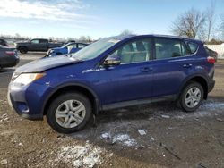 Salvage cars for sale from Copart London, ON: 2014 Toyota Rav4 LE