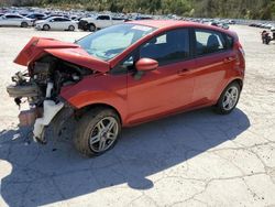 Salvage cars for sale from Copart Hurricane, WV: 2019 Ford Fiesta SE