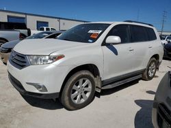 Salvage cars for sale from Copart Haslet, TX: 2013 Toyota Highlander Base