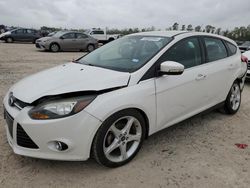 Vehiculos salvage en venta de Copart Houston, TX: 2014 Ford Focus Titanium