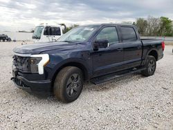 Salvage cars for sale at New Braunfels, TX auction: 2023 Ford F150 Lightning PRO