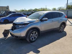 Salvage cars for sale at Wilmer, TX auction: 2017 Honda CR-V EX