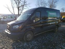 Salvage trucks for sale at West Warren, MA auction: 2015 Ford Transit T-250