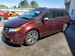 Salvage cars for sale from Copart Montgomery, AL: 2014 Honda Odyssey Touring