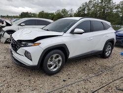 Salvage cars for sale at Houston, TX auction: 2022 Hyundai Tucson SEL