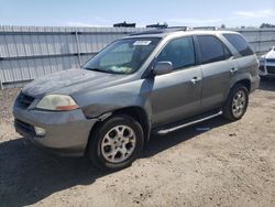 Salvage cars for sale at auction: 2001 Acura MDX Touring