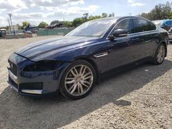 Salvage cars for sale at Riverview, FL auction: 2016 Jaguar XF Prestige