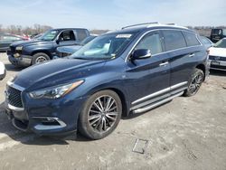 Salvage cars for sale at Cahokia Heights, IL auction: 2018 Infiniti QX60