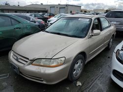 Salvage cars for sale at Martinez, CA auction: 2001 Honda Accord EX