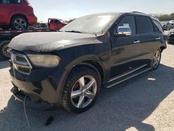 Salvage cars for sale from Copart San Antonio, TX: 2012 Dodge Durango Citadel