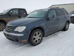 Salvage cars for sale from Copart Rocky View County, AB: 2007 Chrysler Pacifica Touring