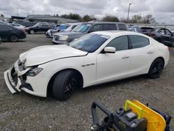 Maserati Ghibli S salvage cars for sale: 2016 Maserati Ghibli S