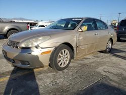 Salvage cars for sale at Sun Valley, CA auction: 2002 Lexus ES 300