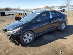 Salvage cars for sale at Columbia Station, OH auction: 2017 KIA Forte LX