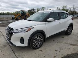 Salvage cars for sale at Lumberton, NC auction: 2022 Nissan Kicks SV