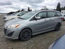 Mazda 5 salvage cars for sale: 2015 Mazda 5 Touring