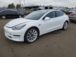 Salvage cars for sale from Copart Denver, CO: 2020 Tesla Model 3