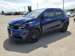 Salvage cars for sale at Miami, FL auction: 2017 Chevrolet Trax LS