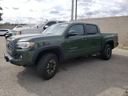 Salvage cars for sale from Copart Rancho Cucamonga, CA: 2021 Toyota Tacoma Double Cab