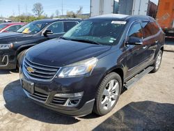 Salvage cars for sale from Copart Bridgeton, MO: 2014 Chevrolet Traverse LTZ