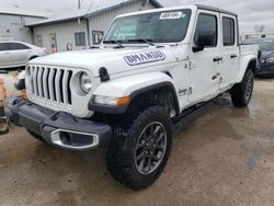 Salvage cars for sale at Pekin, IL auction: 2020 Jeep Gladiator Overland