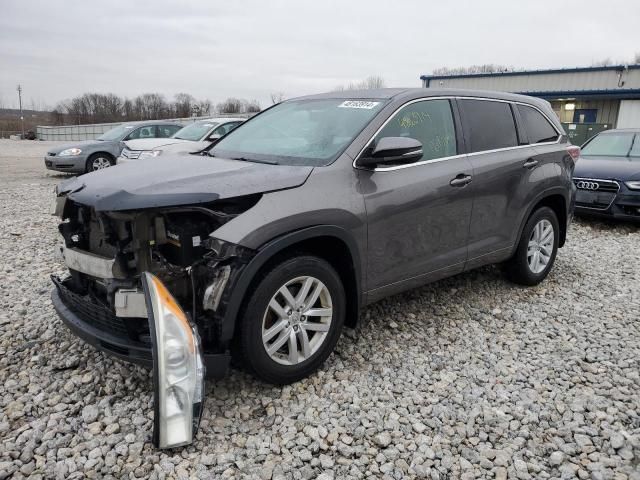 2015 Toyota Highlander LE