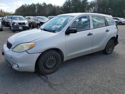 Salvage cars for sale from Copart Exeter, RI: 2006 Toyota Corolla Matrix XR