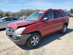 Salvage cars for sale from Copart Conway, AR: 2007 KIA Sportage LX