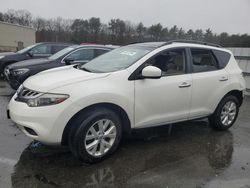 Salvage cars for sale from Copart Exeter, RI: 2012 Nissan Murano S