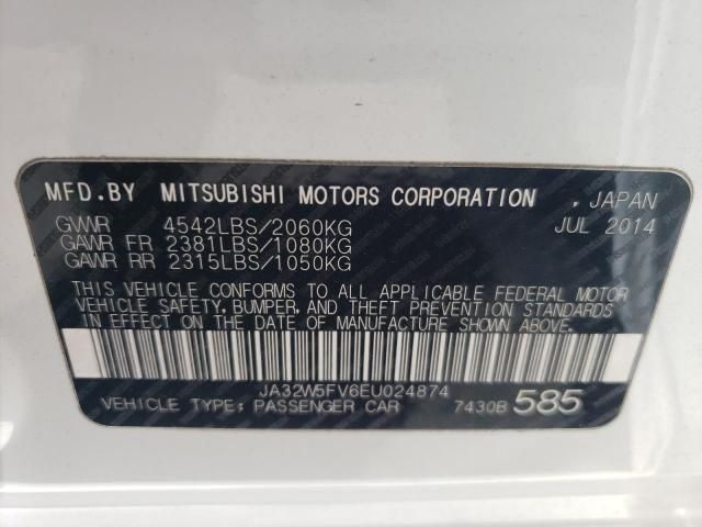 2014 Mitsubishi Lancer Evolution MR