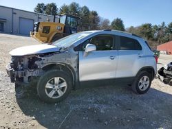 Salvage cars for sale at Mendon, MA auction: 2017 Chevrolet Trax 1LT