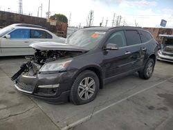 Salvage cars for sale from Copart Wilmington, CA: 2017 Chevrolet Traverse LT