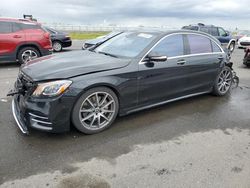 Mercedes-Benz S 560 salvage cars for sale: 2019 Mercedes-Benz S 560