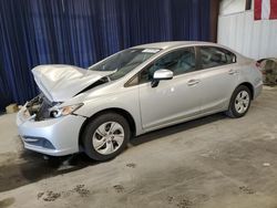 Honda salvage cars for sale: 2015 Honda Civic LX