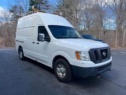 Carros salvage a la venta en subasta: 2016 Nissan NV 2500 S