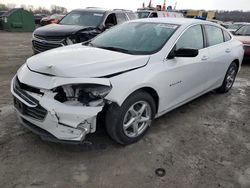 Salvage cars for sale from Copart Cahokia Heights, IL: 2016 Chevrolet Malibu LS