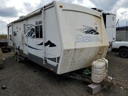 Salvage trucks for sale at Woodburn, OR auction: 2007 Wildwood Sierra