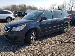 Salvage cars for sale from Copart Chalfont, PA: 2009 Volkswagen Routan SE
