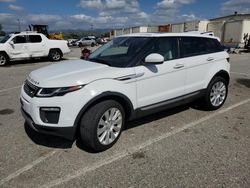 Land Rover Range Rover salvage cars for sale: 2016 Land Rover Range Rover Evoque HSE