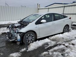Vehiculos salvage en venta de Copart Albany, NY: 2021 Toyota Prius Prime LE