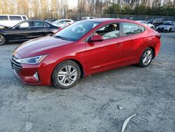 Hyundai Elantra salvage cars for sale: 2020 Hyundai Elantra SEL