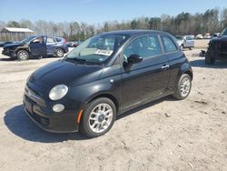 Salvage cars for sale from Copart Charles City, VA: 2012 Fiat 500 POP