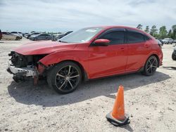 Salvage cars for sale at Houston, TX auction: 2020 Honda Civic Sport Touring